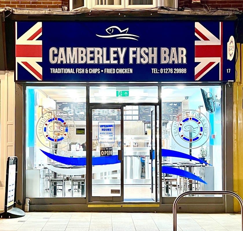 Camberley Fish Bar — photo from its Google Maps listing